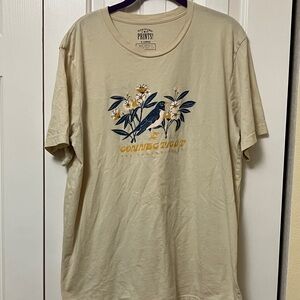 Hartford Beige Tee with Nature Graphic